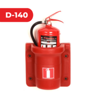 Карман для огнетушителя пристенный D140