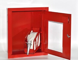 Шкаф ШПК-310 встроенный или навесной красный или белый универсальный для пожарного крана